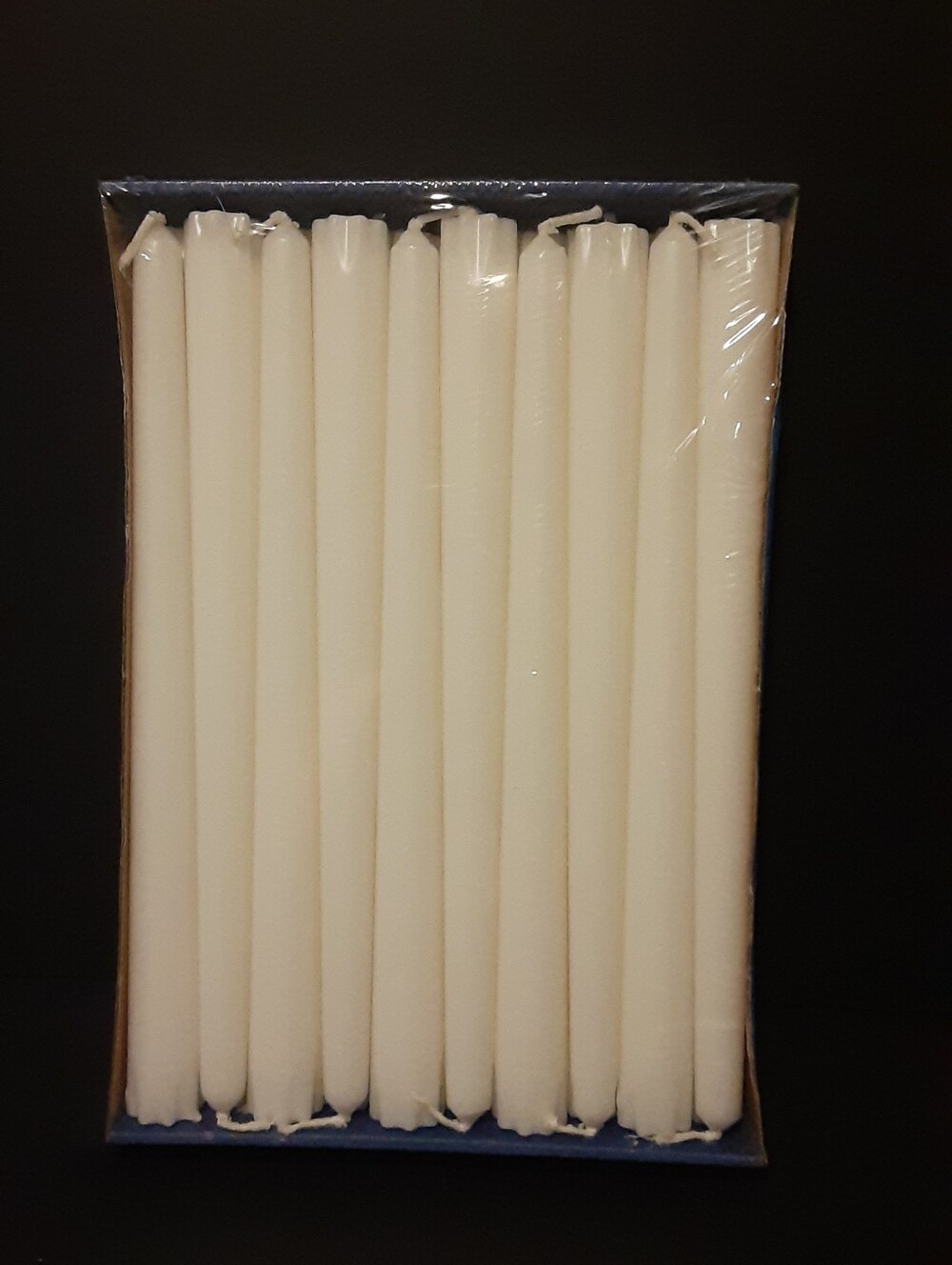 Discontinued Ikea 20 Pcs JUBLA 10" Unscented Chandelier Taper Candle 5.5 Hour